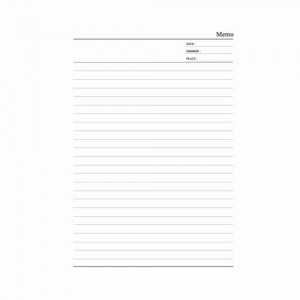 Notebook Inner Page Format