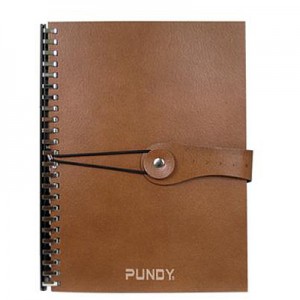 PUNDY Cuaderno de anillas DIY