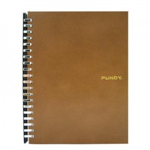 PUNDY Cuaderno de anillas DIY