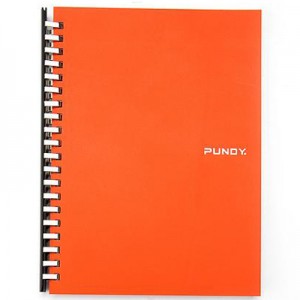 PUNDY Cahier à anneaux DIY