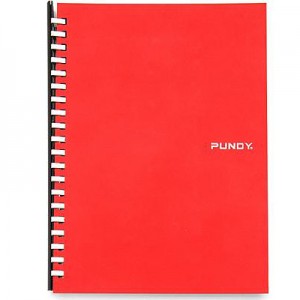 PUNDY Cuaderno de anillas DIY